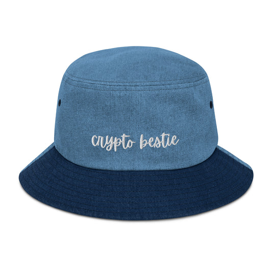 Crypto Bestie bucket hat